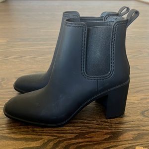 Jeffrey Campbell rubber ankle boot